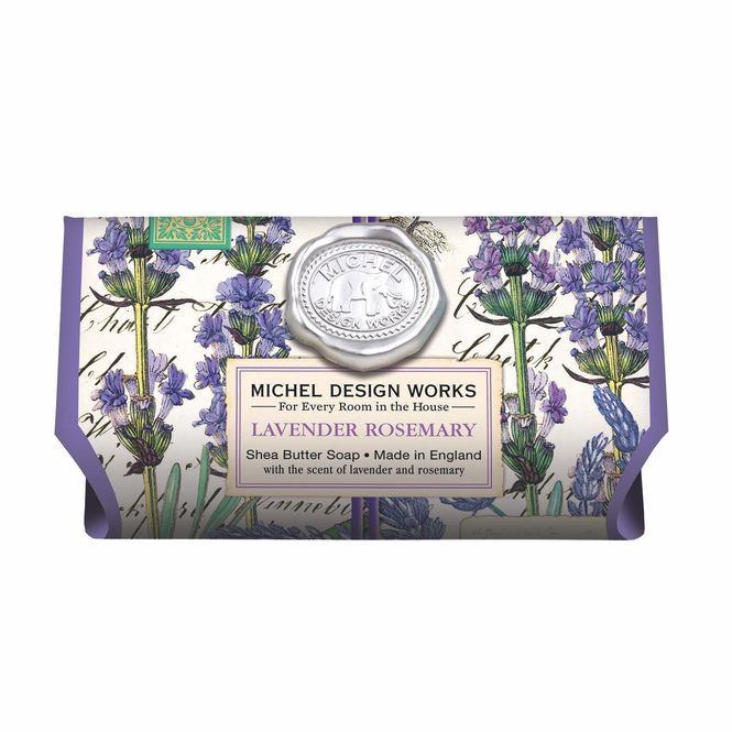 Hovedbilde 6 STK  LAVENDER ROSEMARY LARGE BATH SOAP BAR