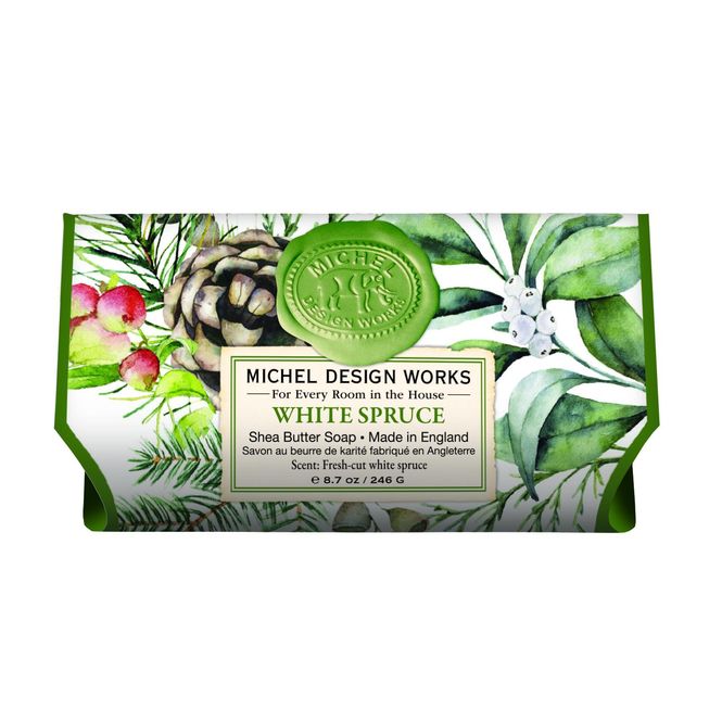 Hovedbilde 6 STK SOAL362 WHITE SPRUCE LARGE BATH SOAP BAR
