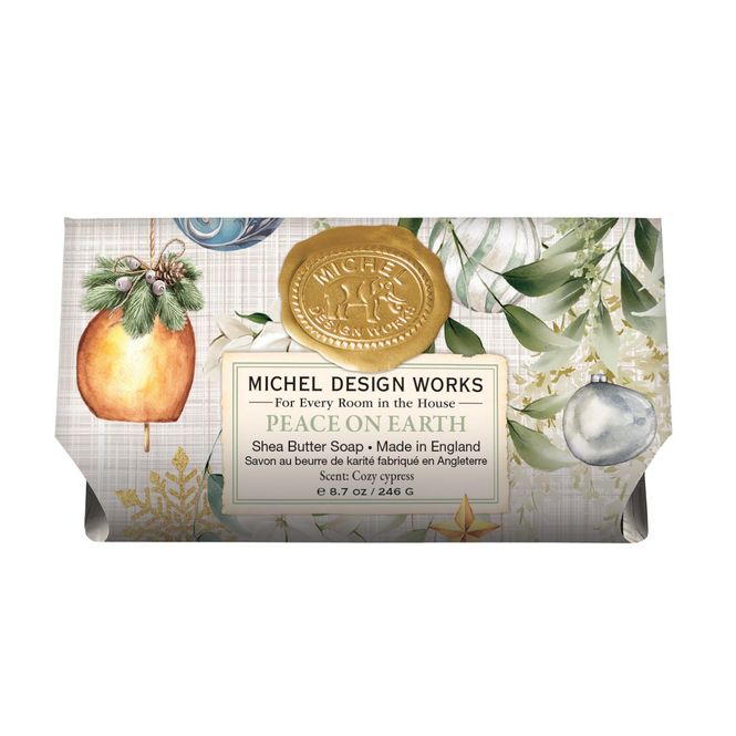 Hovedbilde 6 STK PEACE ON EARTH LARGE BATH SOAP BAR