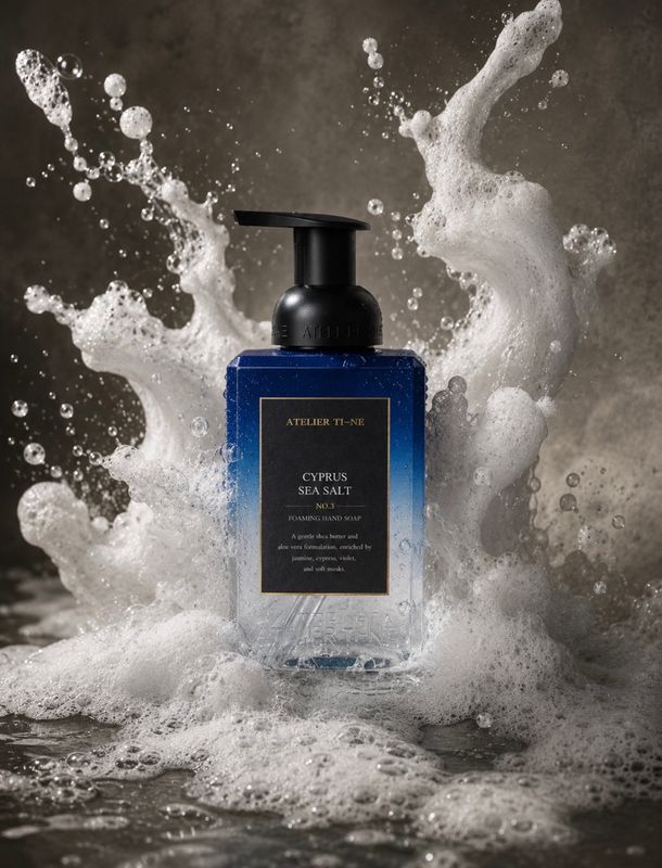 NO.3 Cyprus Sea Salt ATELIER TI-NE skumsåpe